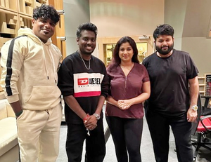 ‘Jawan’ director Atlee teases fans after posing with Shreya Ghoshal, Thaman S