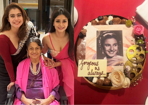 Kajol pens birthday note for 'beautiful goddess' momma Tanuja as she turns 81