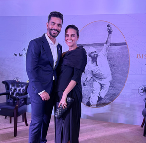 Neha Dhupia, Angad Bedi revamp the Bishan Singh Bedi Cricket Coaching Trust