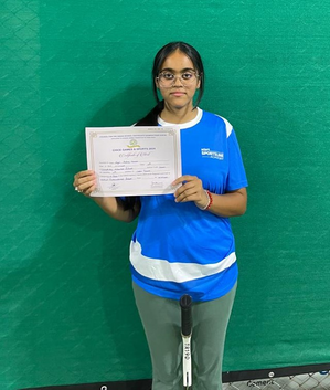 Adani Sportsline Academy’s tennis star Angel Morera selected for CISCE National Games