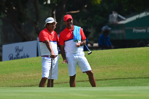 Christie’s Golf start title defense with a bang against TeeM EDC on the opening day of the fourth edition of the Delhi Golf Club League in New Delhi on Thursday. Photo credit: DGCL