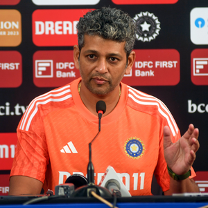 Amol Muzumdar confirms Harmanpreet Kaur to bat at number three during India's opening match of the ICC Women's T20 World Cup 2024 in Dubai on Friday.  