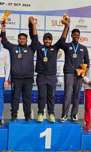 India win 25m rapid-fire pistol team event to clinch 11th gold at Lima Junior Worlds 