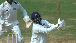Sarfaraz Khan holds the key after Saransh Jain claims 4-67 as Mumbai and Rest of India brace up for final-day showdown in Irani Cup 2024 clash at Bharat Ratna Shri Atal Bihari Vajpayee Ekana Cricket Stadium in Lucknow on Friday. Photo credit: BCCI Domestic @ X