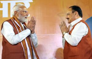 BJP president JP Nadda extends heartfelt birthday wishes to PM Modi