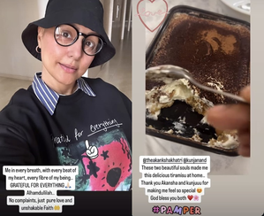 Hina Khan expresses gratitude for the delicious 'Tiramisu'