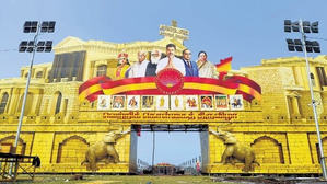 Tamil superstar Vijay's TVK to hold first meeting today; cadres, fans throng venue