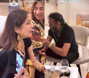 Jackie Shroff, Neena Gupta’s impromptu duet stole the show at Diwali party