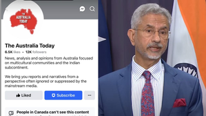 Australia Today responds after Canadian govt blocks S Jaishankar's press conference