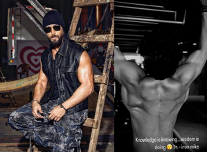 Tiger Shroff brings ‘sexy back’ as he flaunts well-chiseled physique	