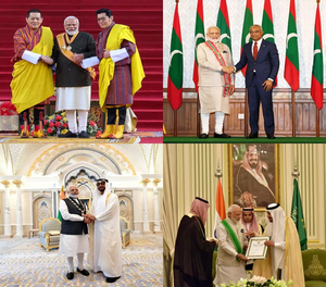 Honoured by the World: PM Modi’s record of highest civilian awards