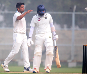 Excellent exhibition of pace, bounce and aggression: Jay Shah lauds Anshul Kamboj's historic Ranji performance  as the bowler claims all 10 wickets in an innings against Kerala on Friday. Photo credit: BCCI