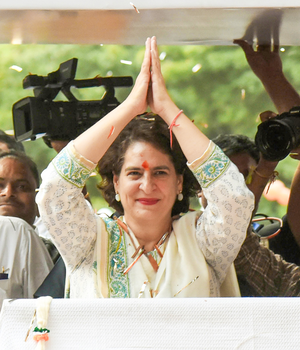 Priyanka Gandhi wins debut election from Wayanad by a margin of over 4 lakh, falls slightly short of Rahul's record