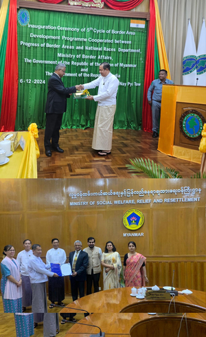 India's development assistance changing lives across Myanmar