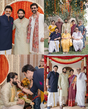 Venkatesh Daggubati shares heartwarming pictures from Naga Chaitanya, Sobhita Dhulipala’s wedding	
