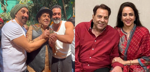 Dharmendra celebrates birthday with sons Bobby, Sunny, Hema Malini shares heartwarming post	