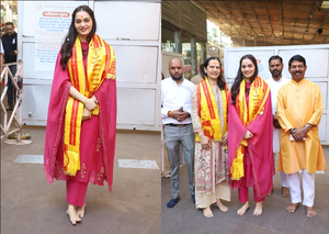 Manushi Chhillar begins New Year on a spiritual note
