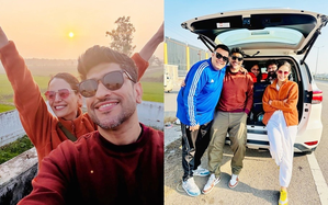 Old Punjabi songs through rustic landscape of Punjab, Mona Singh enjoys road trip with ‘Kohrra’ team	