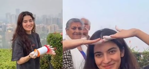 Pratibha Ranta celebrates Makar Sankranti with her grandparents	
