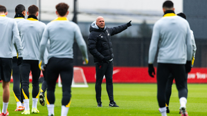 It is ‘far too early’ to be calling Liverpool the best in the world, says Liverpool manager Arne Slot ahead of their clash against LOSC Lille at Anfield, Liverpool, on Wednesday (IST). Photo credit: Liverpool/X