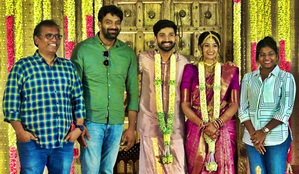 Actor Kishen Das ties the knot with girlfriend Suchithra