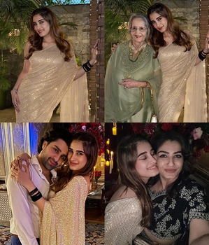 Rasha Thadani bonds with mom Raveena Tandon during ‘shaadi season’