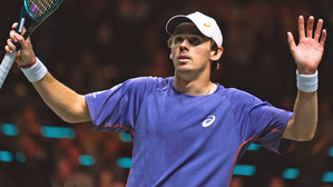 Dominant Alex de Minaur seals return to Rotterdam final with victory over Mattia Bellucci of Italy in the semifinals of the ATP 500 event in Rotterdam on Saturday. Photo credit: ATP Tour