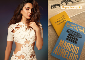 Kiara Advani gives a peek into her ‘Happy Sunday’ reads