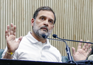 Rahul Gandhi slams govt over CEC appointment, submits dissent note