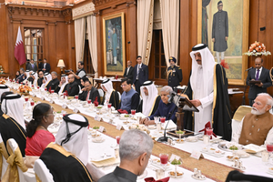 President Droupadi Murmu hosts Qatar’s Emir