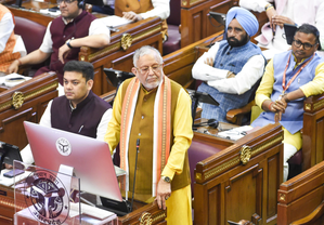 Uttar Pradesh Finance Minister Suresh Khanna