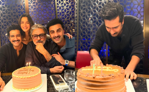 Alia, Ranbir and Vicky celebrate ‘magician’ Bhansali’s b’day, success of ‘Chhaava’ 