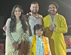 Sony SAB's ‘Veer Hanuman’ launched with 3D Holographic Sky Projection at Shri Ram Ghat