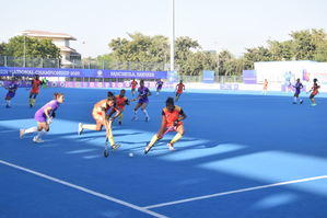 Telangana, Bengal, Jharkhand win on Day 6 of the 15th Hockey India Senior Women National Championship 2025 at the Tau Devi Lal Hockey Stadium in Panchkula, Haryana, on Thursday. Photo credit: Hockey India