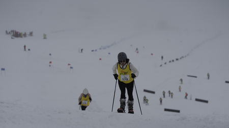 Siddharth Gadekar and Tenzin Dolma star on Day 2 as Army jawans continue to dominate in the second leg of Khelo India Winter Games (KIWG) 2025 at the scenic Kangdoori slopes in Gulmarg (J&K) on Monday.  Photo credit: SAI Media