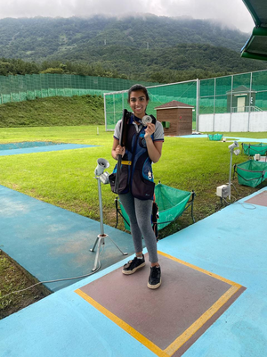 Olympian Raiza Dhillon named in India's squad for year's first Junior World Cup scheduled to be held in Suhl, Germany, from May 19-27. Photo credit: NRAI