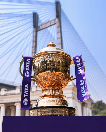 Kolkata Knight Riders' Indian Premier League (IPL) 2024 trophy tour excites fans at Kolkata’s City Centre on Thursday. Photo credit: KKR