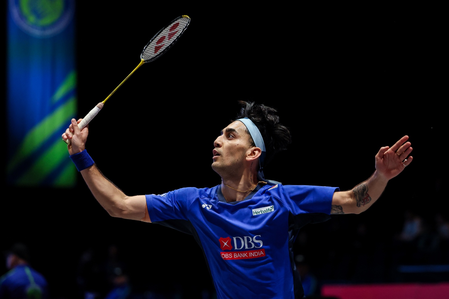 Lakshya Sen powers into quarterfinals of men's singles, Malvika falls to Akane Yamaguchi in the women's singles at the All-England Open Badminton Championships in Birmingham on Thursday. Photo credit: Badminton Photos/BWF