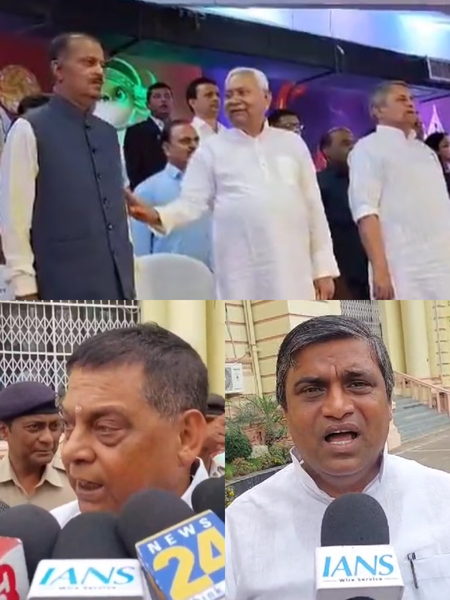 'Bihar is ashamed, Nitish Kumar disrespected national anthem,' says RJD, JDU responds
