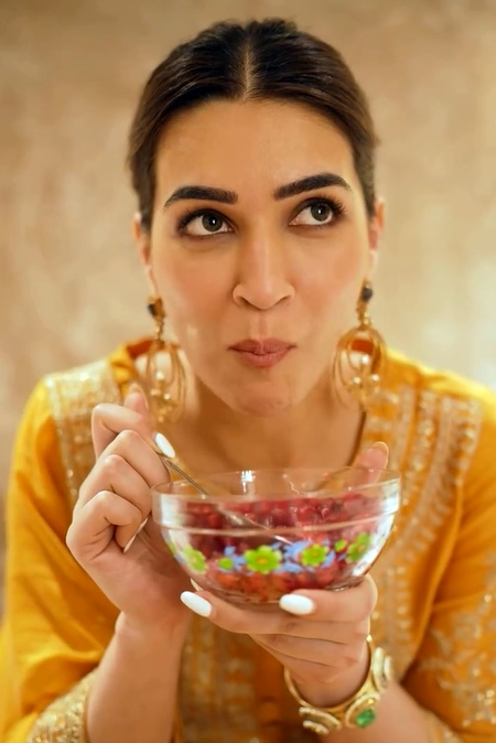 Kriti Sanon showcases a ‘subtle version’ of all the sounds heard on a shoot