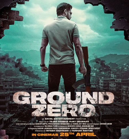 Emraan Hashmi looks strong as he holds a weapon in first poster of ‘Ground Zero’