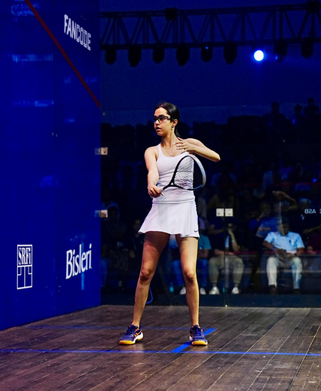 Anahat Singh and Abhay Singh storm into finals of their respective disciplines in the Indian Open PSA squash tournament at the Bombay Gymkhana in Mumbai on Thursday. Photo credit: JSW Sport
