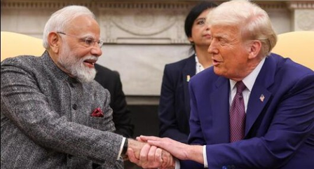 It will 'work out very well', Trump says of trade issues with India