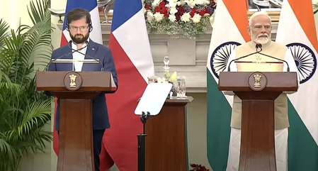 PM Modi discusses Antarctica cooperation, trade with 'important partner' Chilean Prez