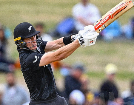 Mitchell Hay lauds young New Zealand players after ODI series win against Pakistan in Hamilton on Wednesday.