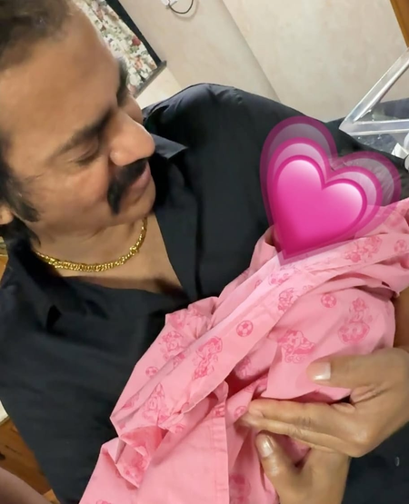 Actor Redin Kingsley, wife Sangeetha blessed with baby girl