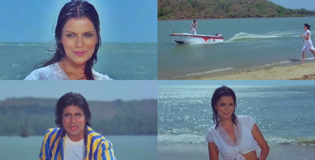 Zeenat Aman reveals she had a blast shooting 'Samunder Mein Naha Ke' with Amitabh