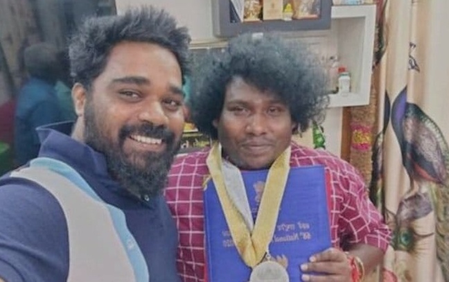 Yogi Babu thanks makers of National Award winning film ‘Mandela’ as film completes five years  