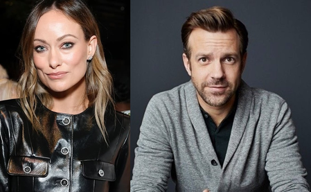 Olivia Wilde, Jason Sudeikis embrace in friendly hug following messy split
