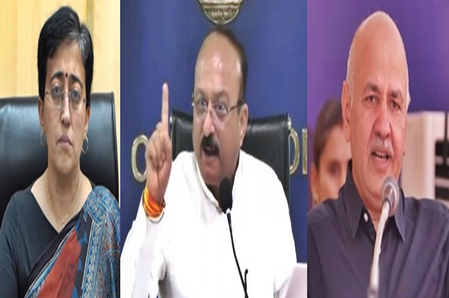 Delhi: Minister vows to ban arbitrary school fee hikes; exposes previous AAP govt’s graft